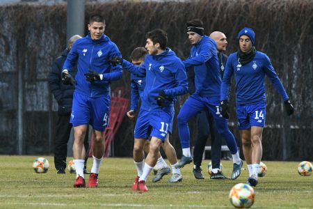 Dynamo training session before the match against Dnipro-1 (VIDEO)