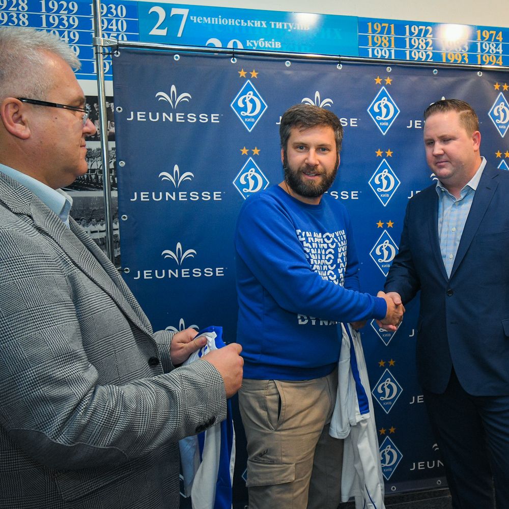 FC Dynamo Kyiv sign cooperation agreement with Jeunesse Global