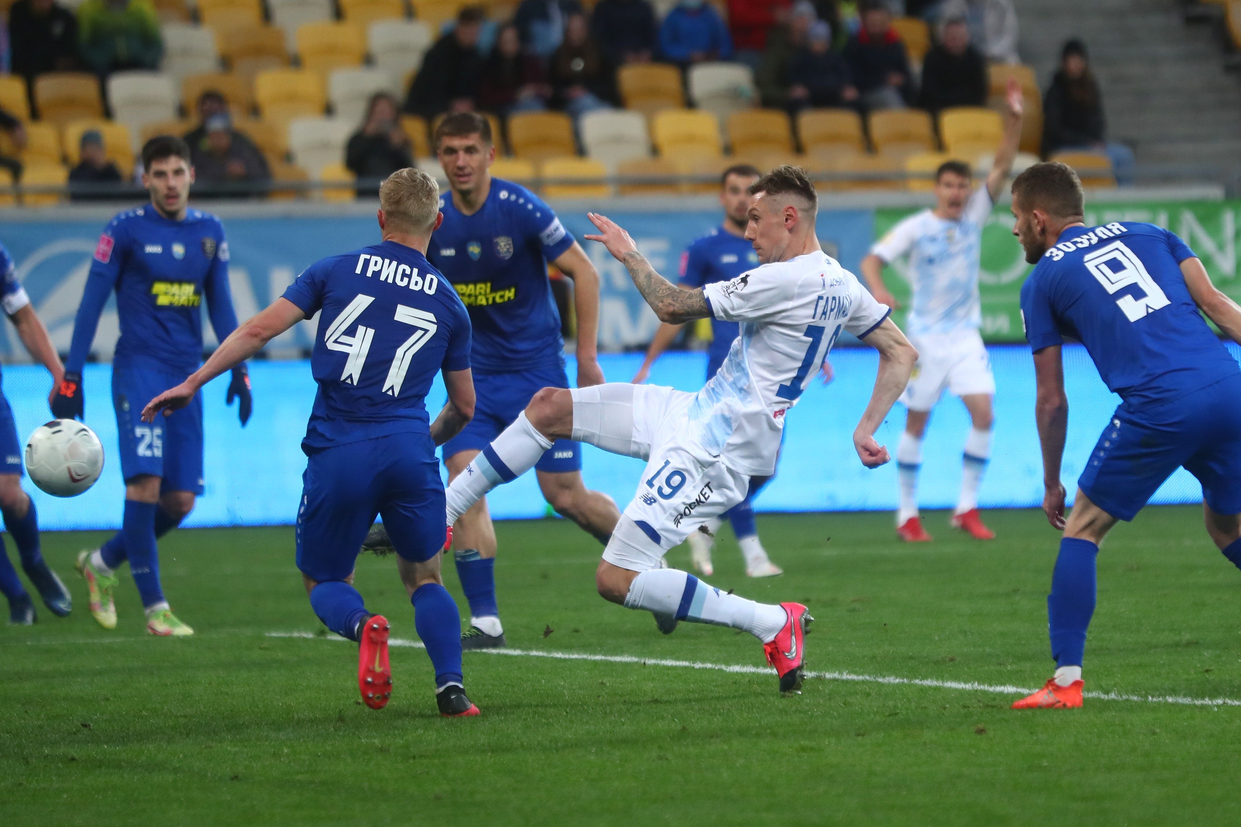 UPL. Matchday 11. Dynamo win in Lviv and hold the top spot