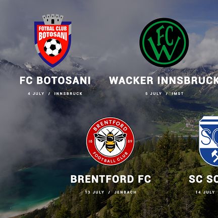 Dynamo friendlies at the trainig camp in Austria