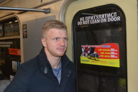 Микита Корзун: інтерв'ю в метро