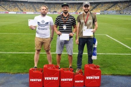 “Football bowling from KLO” at Dynamo match against Dnipro