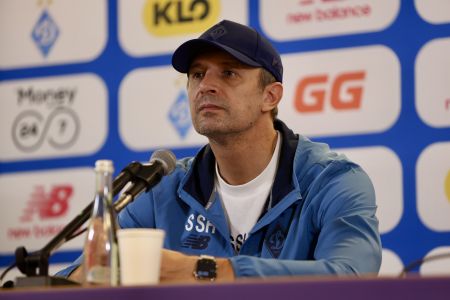 UEL. Dynamo Kyiv - Maccabi Tel Aviv - 1:0. Post-match press conference with Oleksandr Shovkovskyi