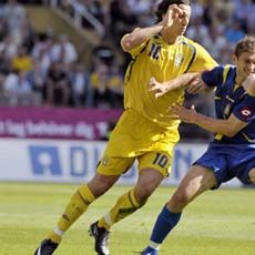 Experimental Ukraine defeat Sweden