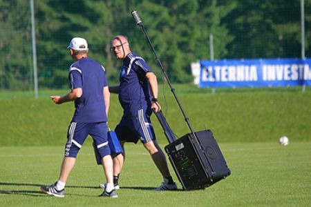 Interesting episode of Austrian training camp – modern technologies help coaches