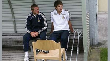 Artem Kravets – six weeks on crutches