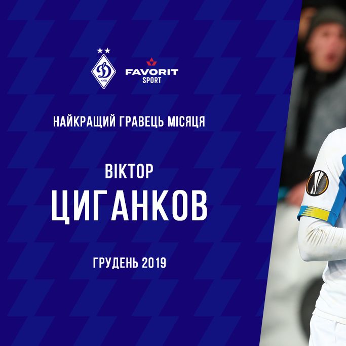 Віктор Циганков – Favorit Sport гравець місяця!