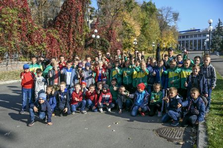 У гостях у «Динамо» побували діти з села Іллінці