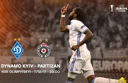 History and facts: Dynamo Kyiv – Partizan