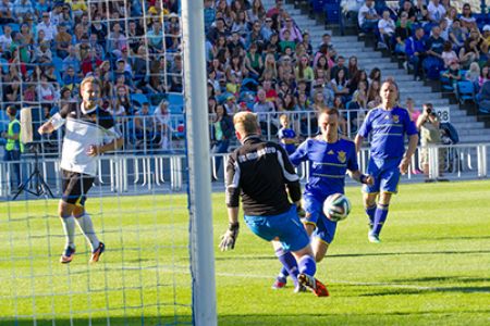 Match for peace and unity at Dynamo Stadium named after V. Lobanovskyi (+VIDEO)