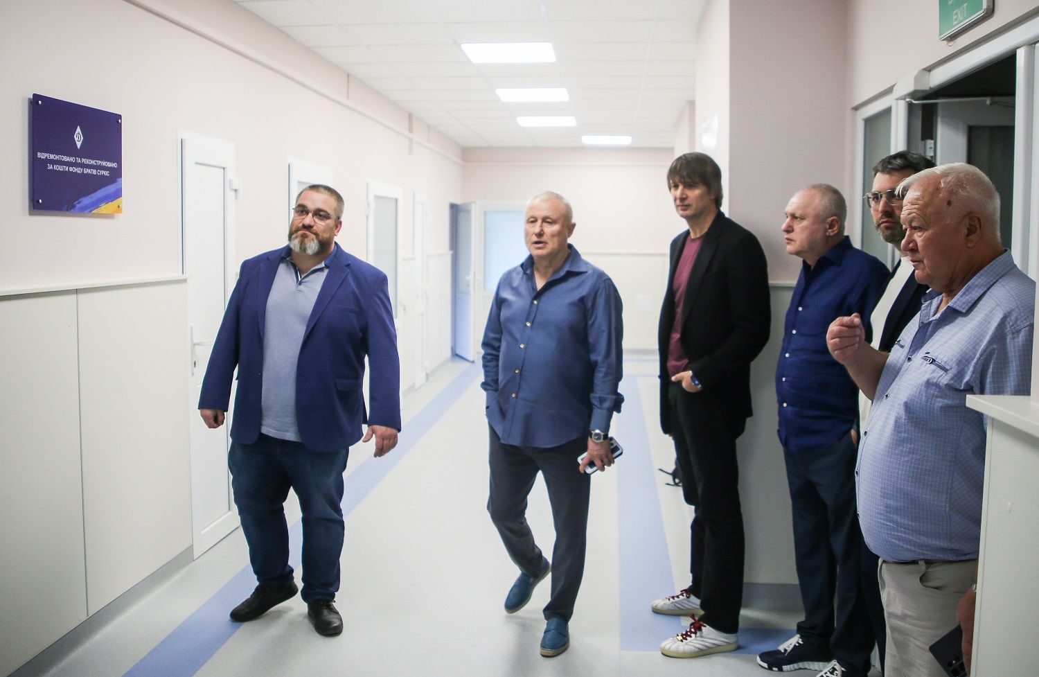 Фонд братів Суркіс та ФК «Динамо» (Київ) відновили одне з відділень «Охматдиту»