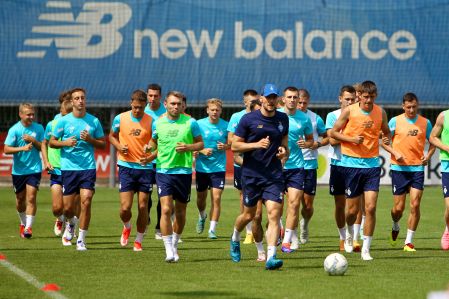 Preparations for the season: hot training days