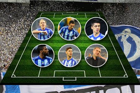 Dynamo players in UPL matchday 24 all-star teams