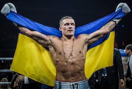 Вітаємо Олександра Усика із завоюванням титулу абсолютного чемпіона світу!