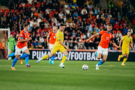 Debut goal of Vladyslav Vanat for the national team