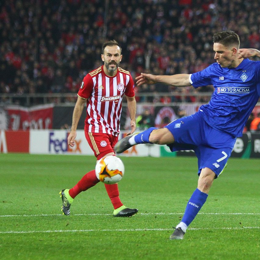 Dynamo and Olympiacos draw in Greece. Match report