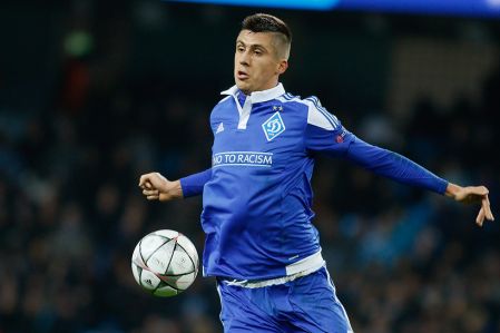 Yevhen KHACHERIDI – Dynamo best player of the match against Manchester City