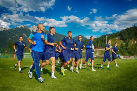 «Динамо» в Австрії: перший день, перше тренування