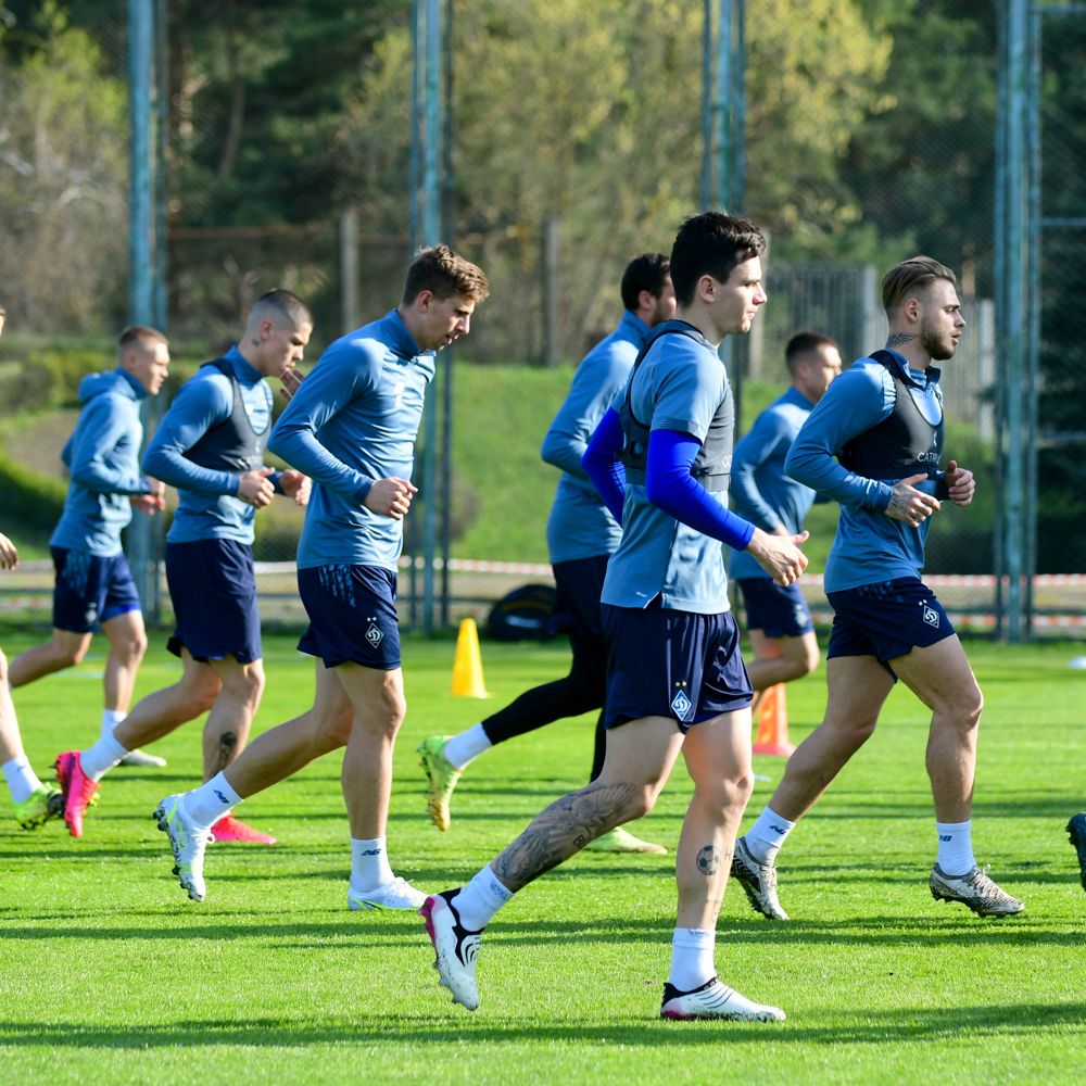 As champions: the White-Blues getting ready for final games of the season