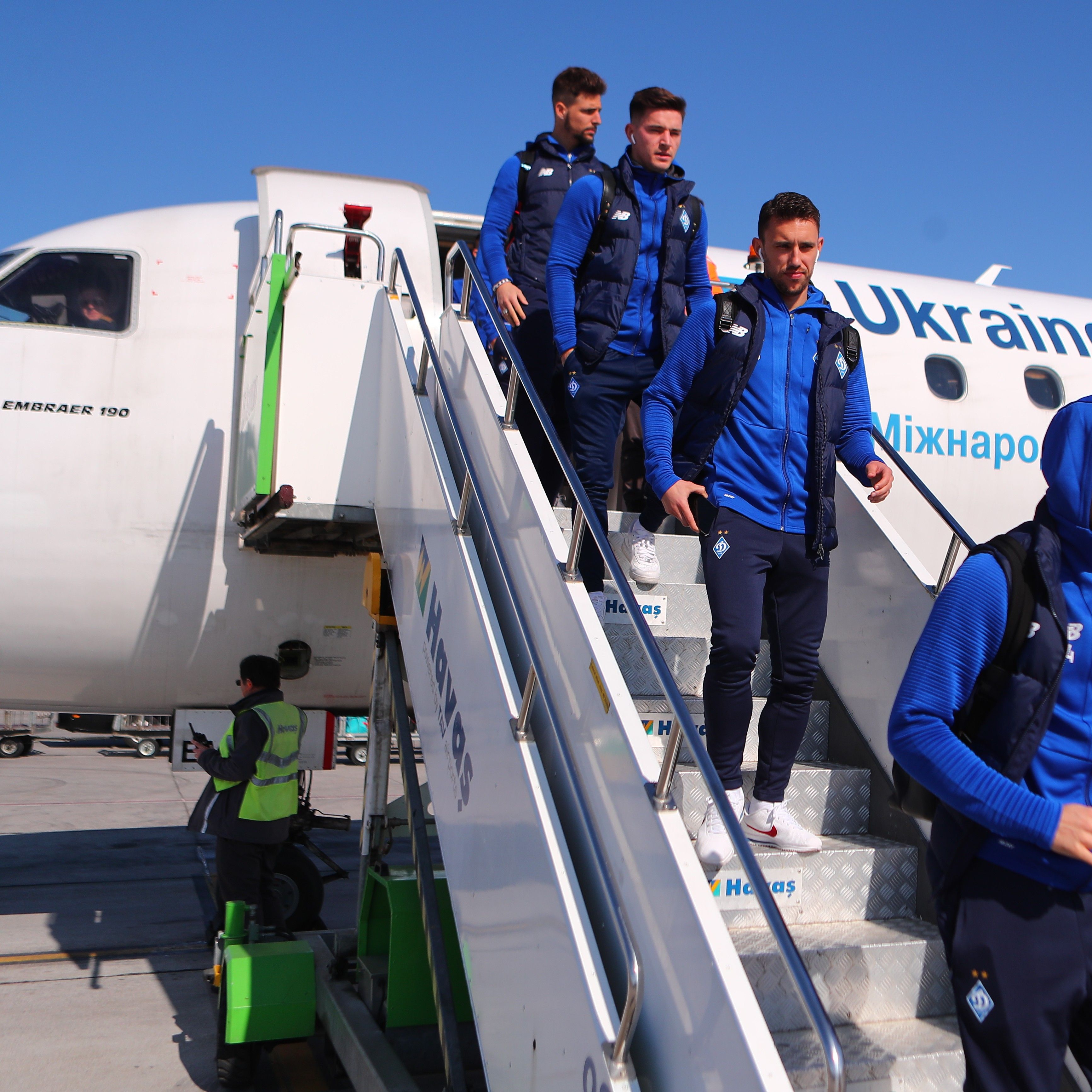 Dynamo arrive in Belek