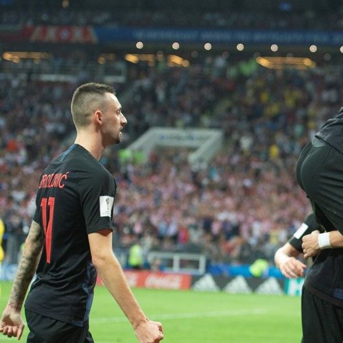 Croatia with Josip Pivaric reach 2018 World Cup final!