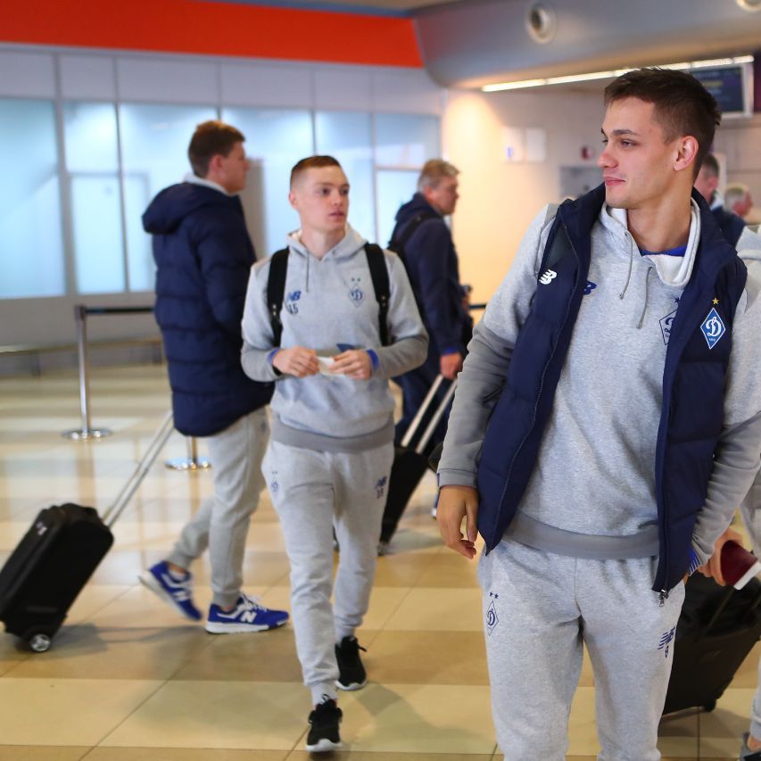 Dynamo leave for Copenhagen