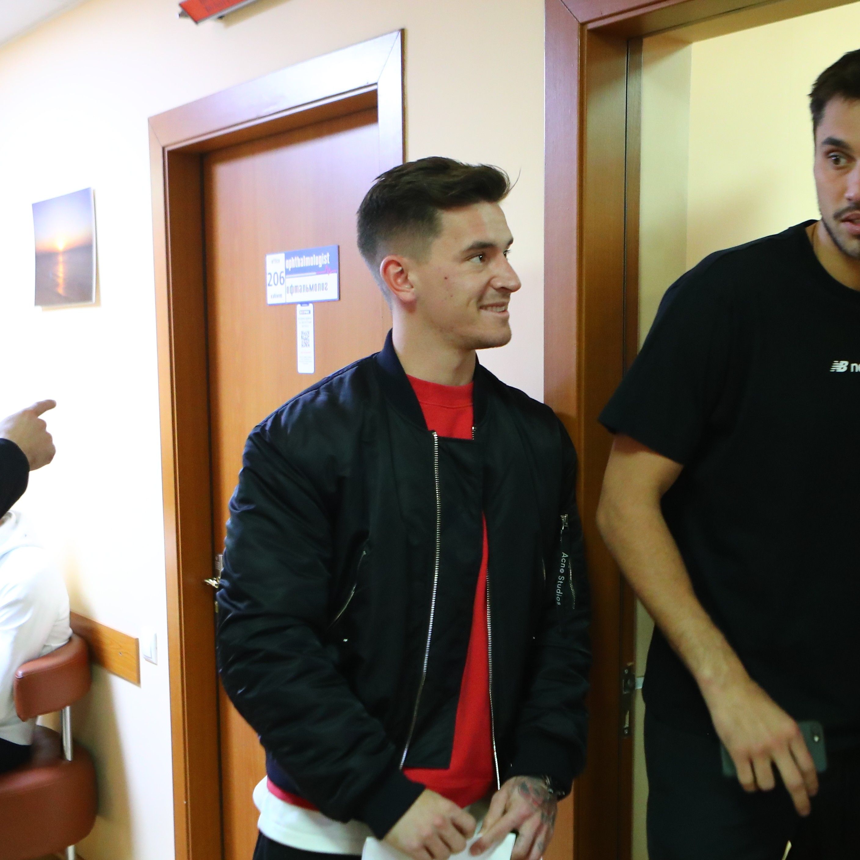 Dynamo players having medical examination (VIDEO)