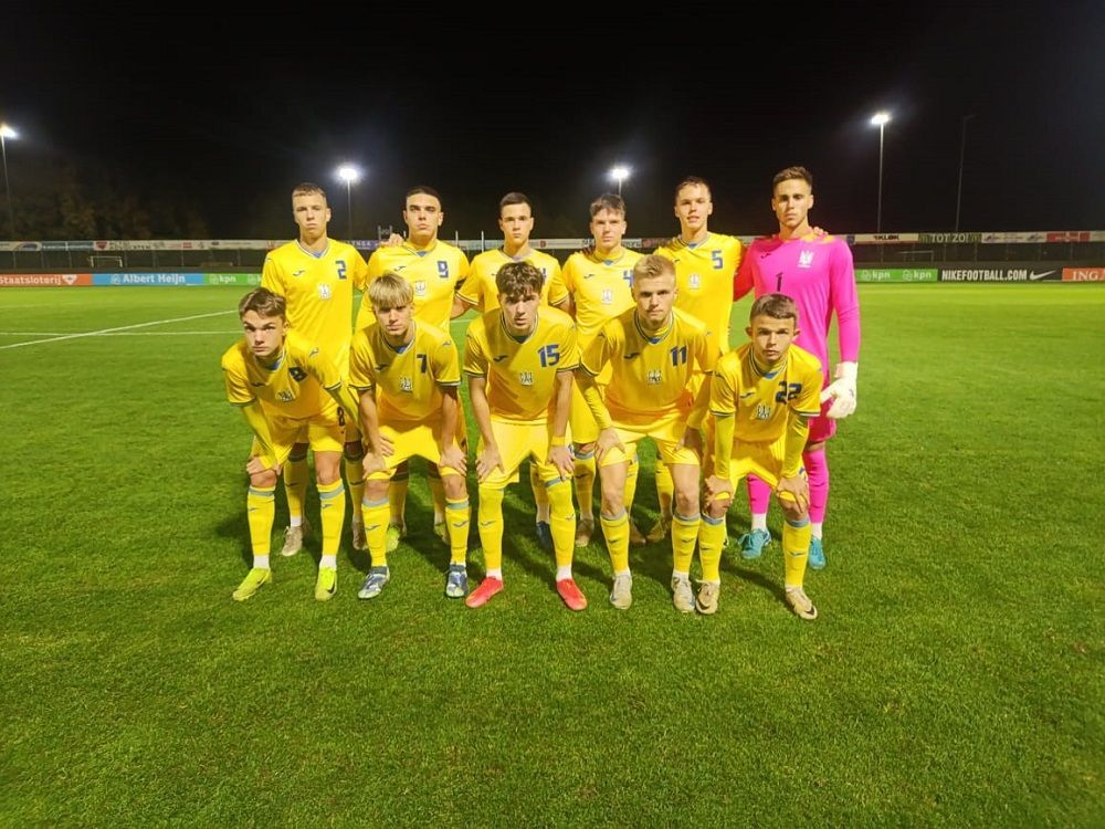 Four Dynamo players perform for Ukraine U19 against Netherlands in Euro-2025 qualifier