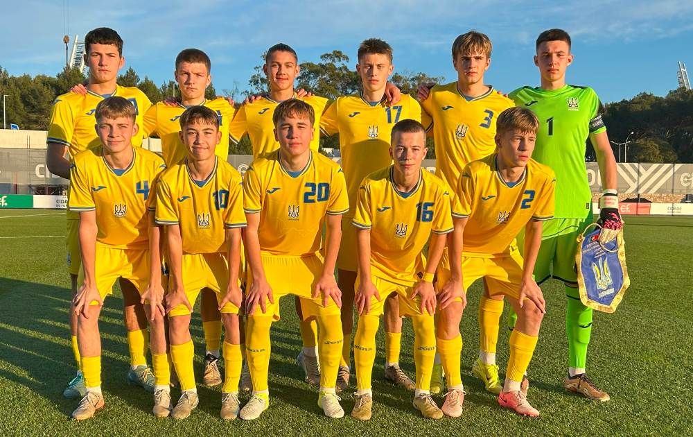 Семеро динамівців зіграли за збірну України U15 проти Португалії на Турнірі розвитку УЄФА