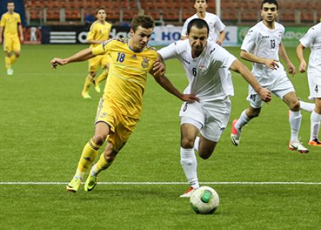 Троє динамівців допомогли Україні (U-21) розгромити Таджикистан