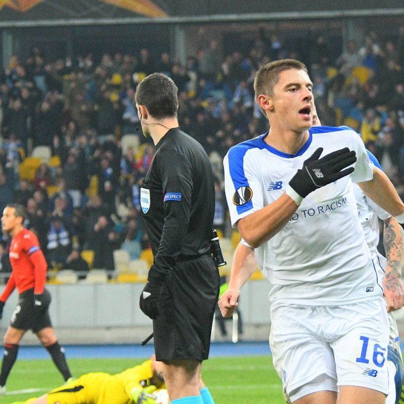 Vitaliy MYKOLENKO on goal against Rennais and call-up to national team