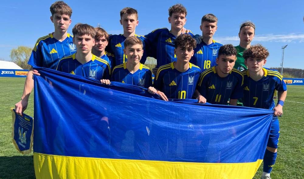 Tsarychanskyi and Hurin help Ukraine U16 beat Romania