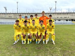 Павло Люсін зіграв за збірну України U17 у товариському матчі з Хорватією