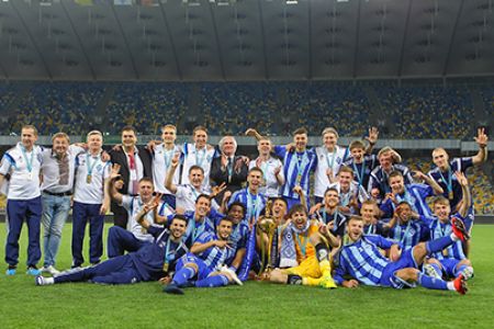 2014/15 Ukrainian Cup. FC Dynamo Kyiv 11th triumph. Awarding ceremony (VIDEO)