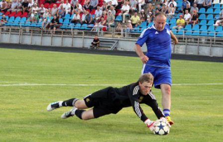 Dynamo pro veterans in Romny: great mood and football