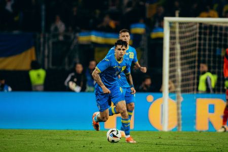 Four Dynamo players feature for Ukraine in the friendly against Germany