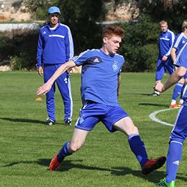 Dynamo U-21: training match and work on different game aspects