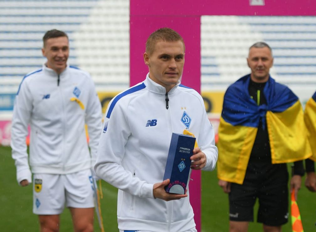 Ігор Суркіс привітав Віталія Буяльського з ювілеєм