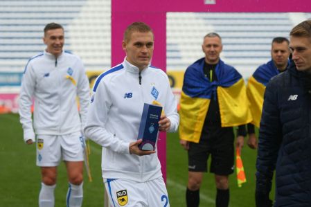 Ігор Суркіс привітав Віталія Буяльського з ювілеєм