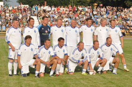 Ветерани «Динамо» зіграли в Долинській