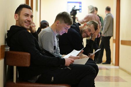 Dynamo players’ medical examination (+ VIDEO)