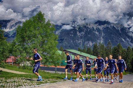 «Динамо» в Тіролі: активне відновлювання