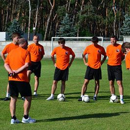 Shakhtar (S) have had a training session at Dynamo training complex