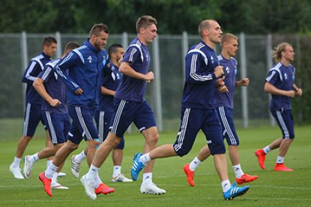 Dynamo getting ready for the game against Metalurh (Z) + VIDEO