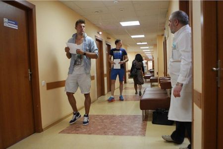 Dynamo medical examination before the start of new season