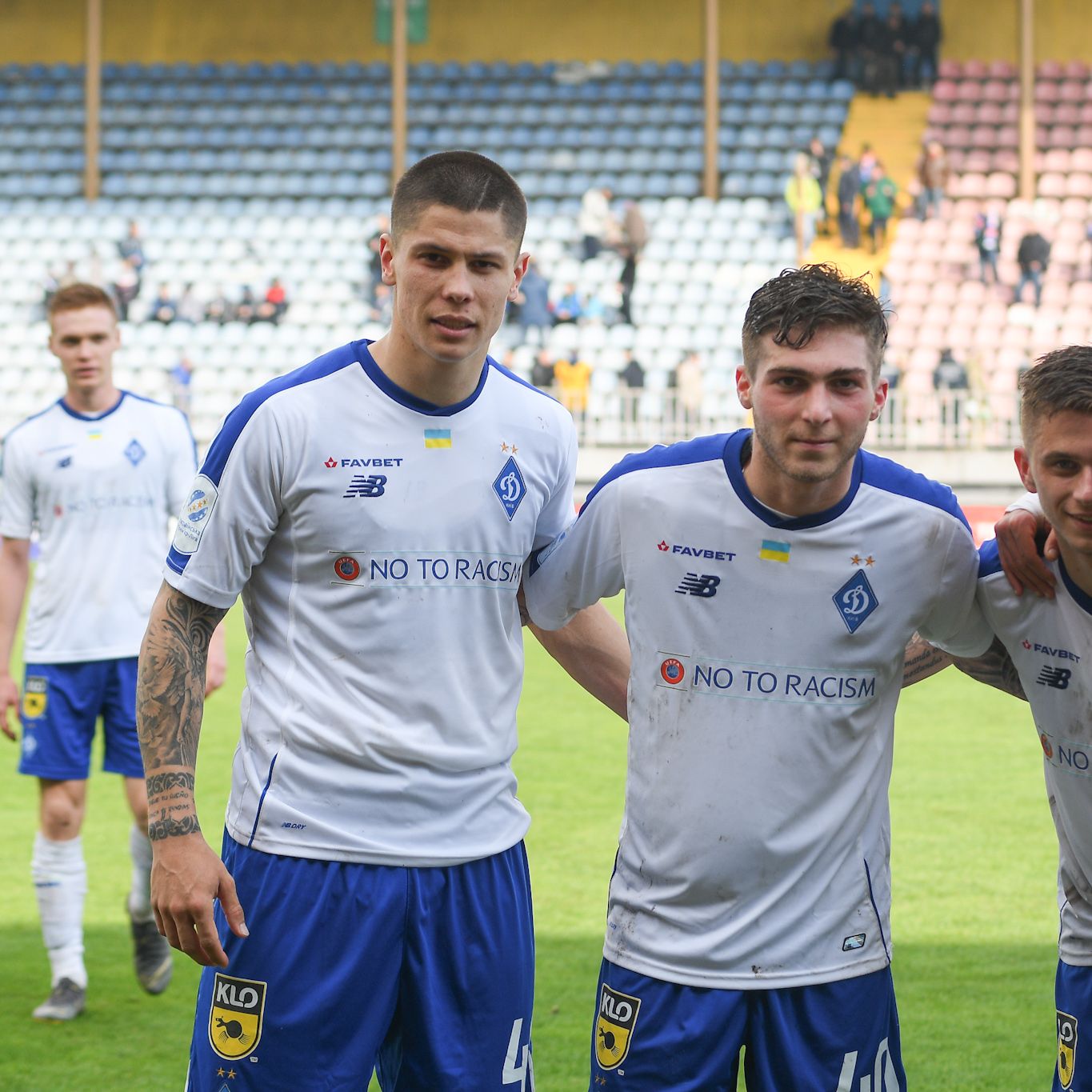 Denys Popov and Yevhen Isayenko make debut for Dynamo first team