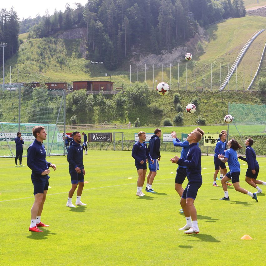 Dynamo in Austria: volleyball on day off and two training sessions