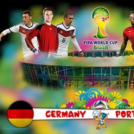 2014 World Cup. Germany – Portugal. Preview