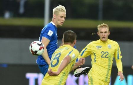 Ukraine with three Dynamo players lose in Reykjavik