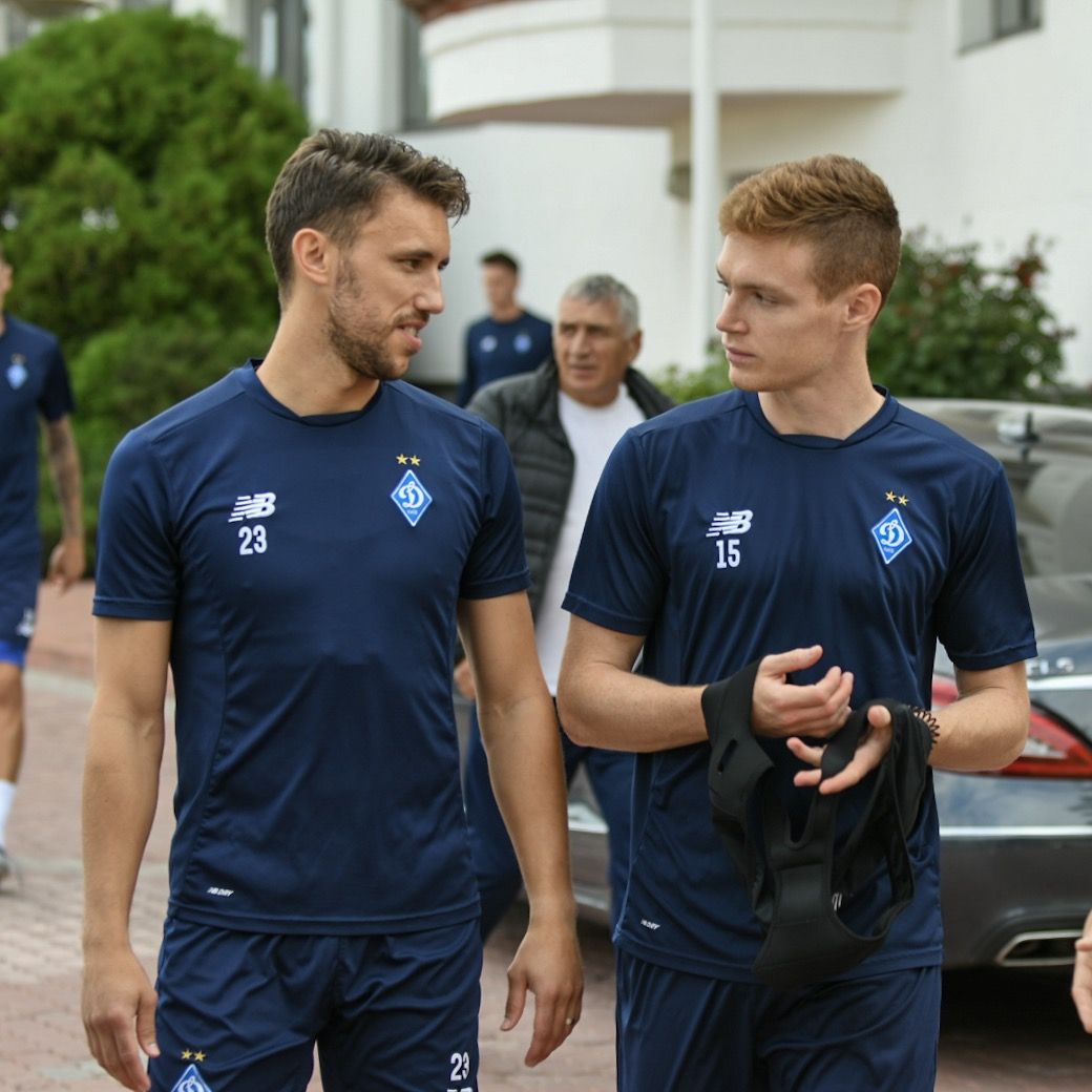Dynamo first session in Kyiv after training camp